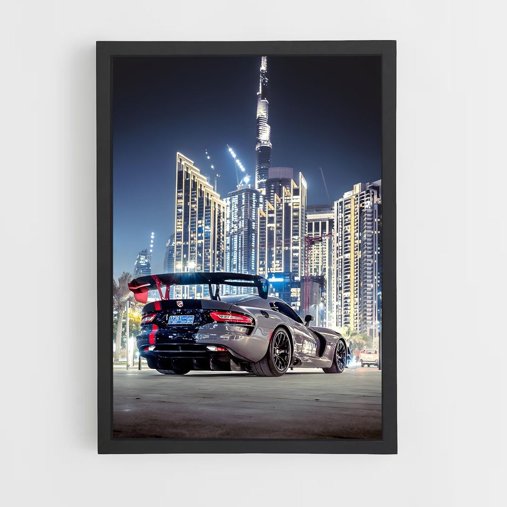 Poster Viper's Night Drive – affiche Dodge (vue 2)
